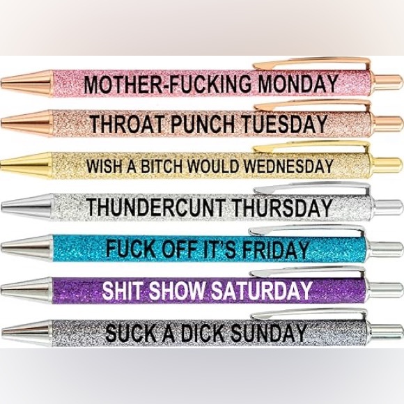 Glitter Fun Pens Of The Week👑Choose 1 - Picture 3 of 6